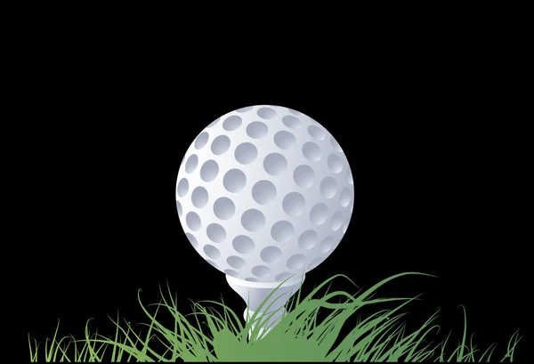 Le golf. Illustration vectorielle — Image vectorielle