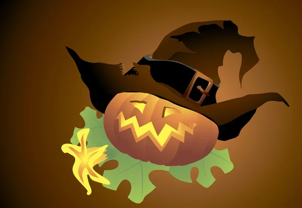 Halloween pumpkin. — Stock Vector