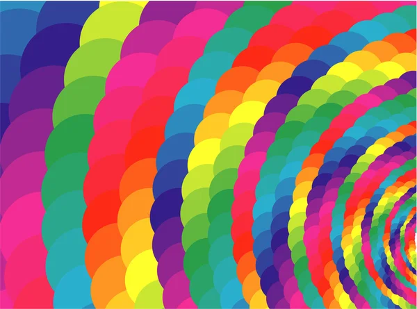 Rainbow vortex. — Stock vektor