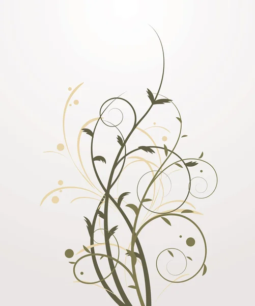 Résumé floral. — Image vectorielle