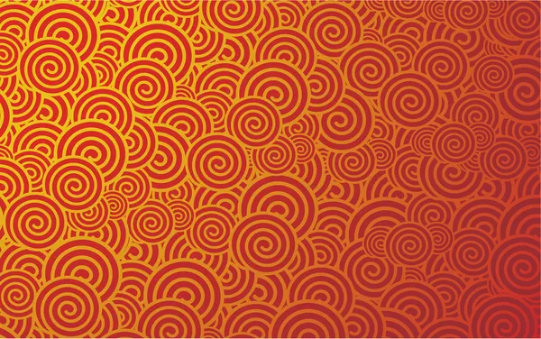 Kırmızı ve altın Çin tarzı vektör arka plan.