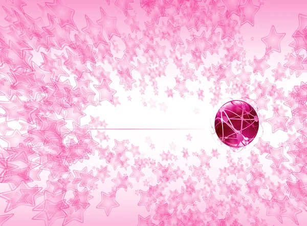 Diep roze. — Stockvector