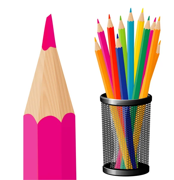 Pencils. — Stock Vector