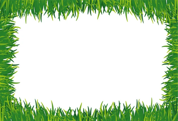 Gras frame. — Stockvector