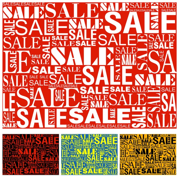 Gran venta textura vectorial sin costuras . — Vector de stock