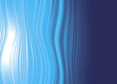 Mavi dalga vektör soyut