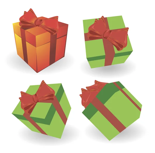 Gift boxes. — Stock Vector