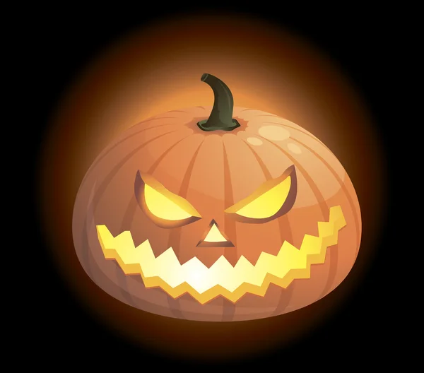 Halloween pumpkin. — Stock Vector