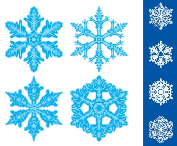 Snowflakes. — Stock Vector