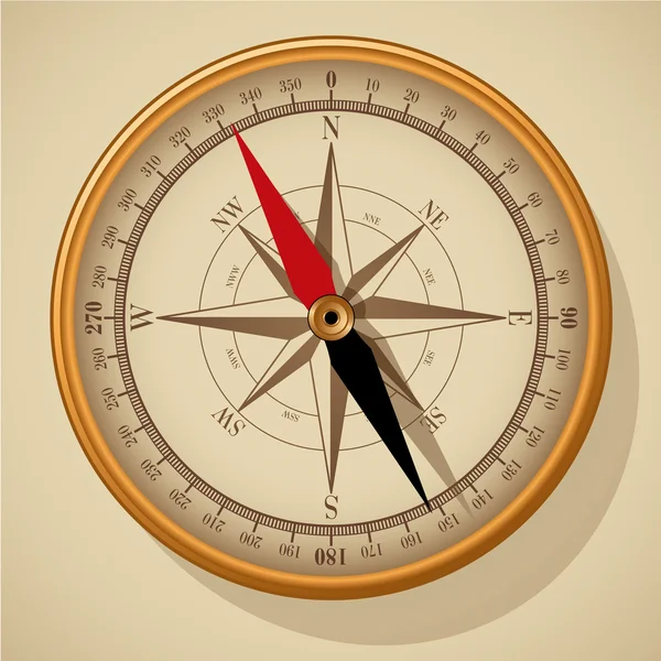 Kompass. — Stock vektor