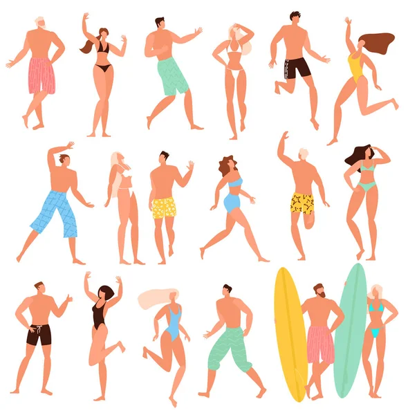 Gençler plajda dinleniyor.