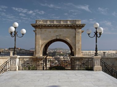 Cagliari, saint remy ilçe castello, Sardunya, İtalya, Avrupa Kalesi