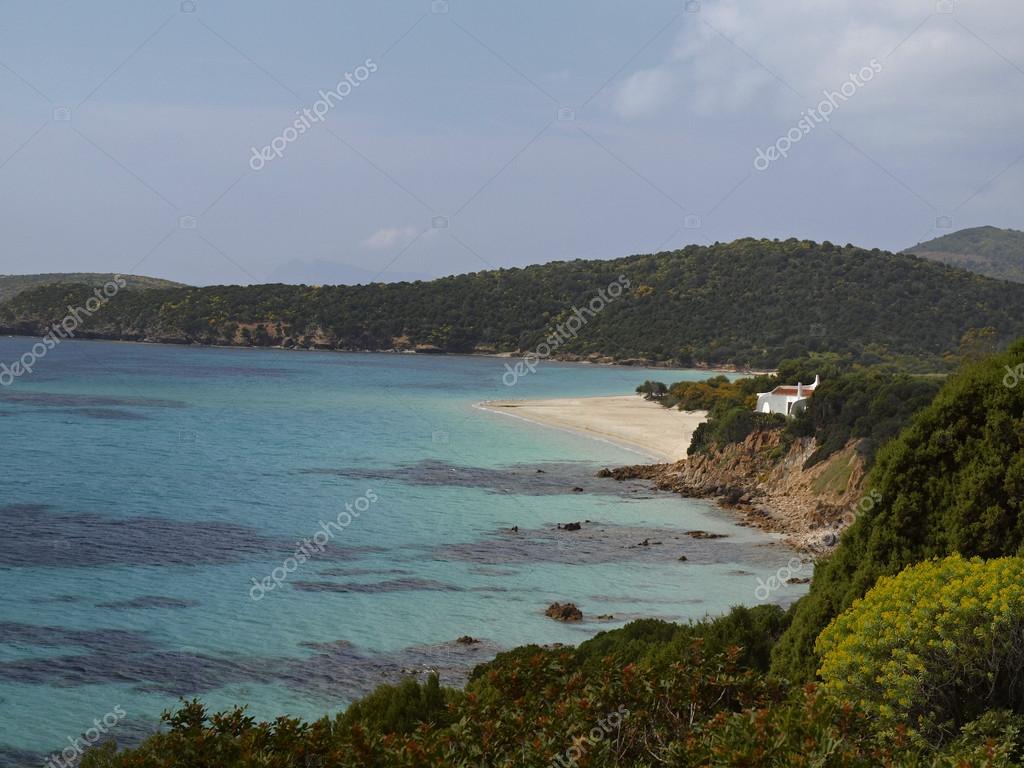 Landscape At The Costa Del Sud Chia South Sardinia Italy Europe Stock Photo By C Nowhereman 21296485
