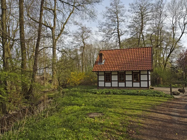 Moinhos em Lower Saxony, Alemania, Europa — Fotografia de Stock