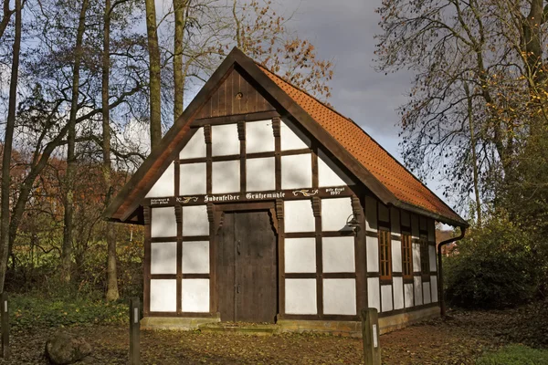 Moinhos em Lower Saxony, Alemania, Europa — Fotografia de Stock