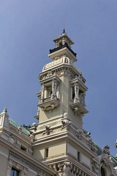 Seaside facade of the Salle Garbier, home of the opera de Monte Carlo — Stock Photo, Image