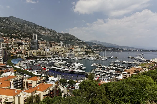 Монако, Ла-Кондамин, Порт де Монако — стоковое фото