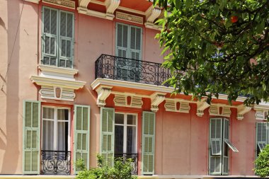 Monaco, monaco, güzel ev ayrıntılarıyla Fransız Rivierası, Güney Avrupa