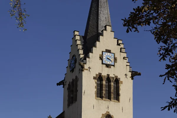 Hilter, євангельська лютеранська приходська церква в на osnabruecker землі, Нижня Саксонія, Німеччина, Європа — стокове фото