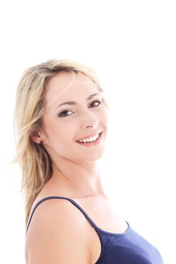 kendinden emin gülümseyen