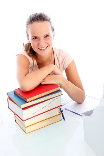 Smiling confident college student Royalty Free Stock Images