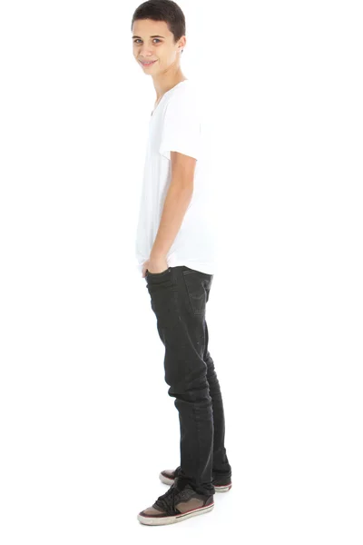 Modern teenage boy — Stock Photo, Image