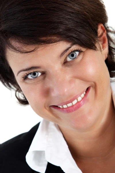 Smiling woman's face Smiling woman's face Stock Photo