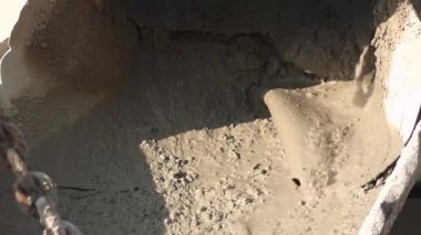 Beton karıştırıcı içinde dağıtılacak