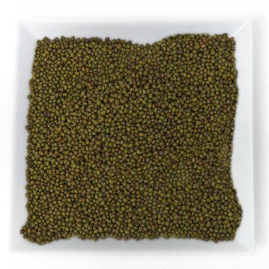 mung fasulye tam kare tabak