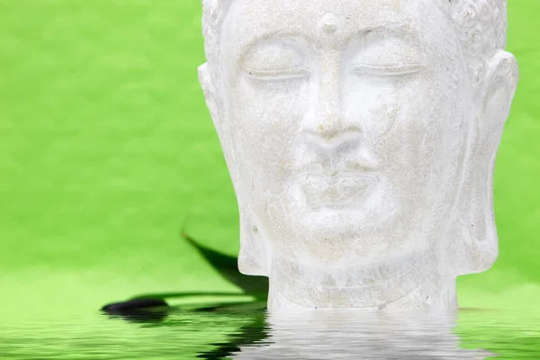 Cabeza de meditación estatua de yoga — Foto de Stock