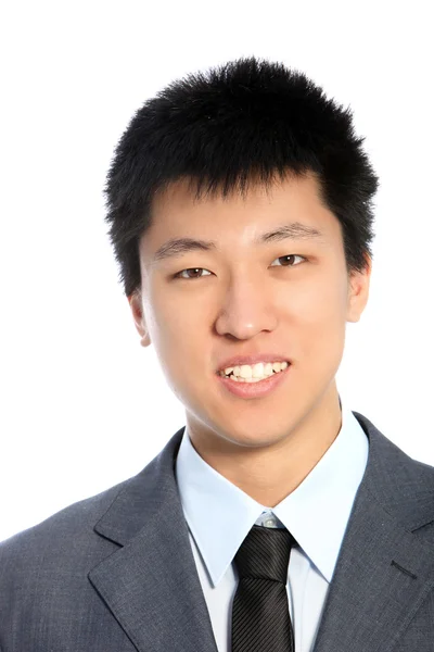 Portrait of smiling asian man — Stock Photo, Image