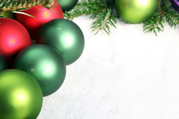 Diversi ornamenti natalizi — Foto Stock