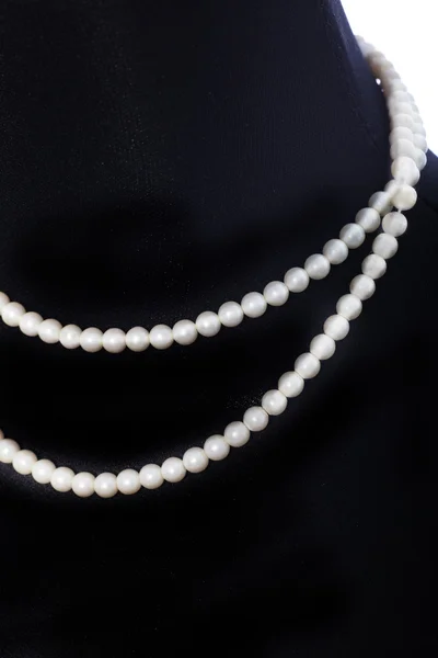 Double string of pearls — Stock Photo, Image