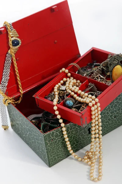 Open treasure box — Stock Photo, Image