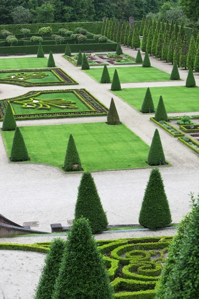 Elaborate formal garden — Stock Photo, Image