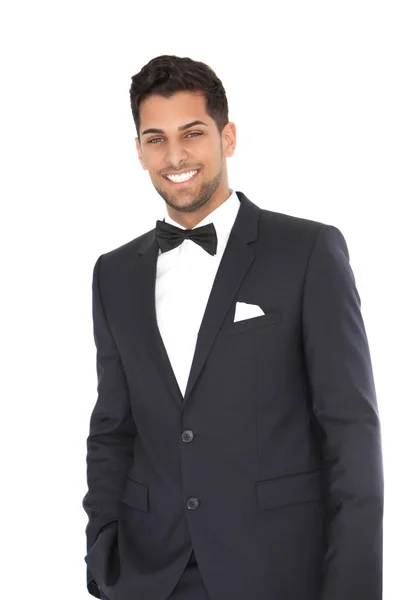 Handsome groom — Stock Photo, Image