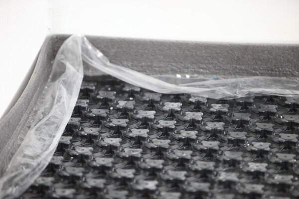 Laying floor coverings in a new house