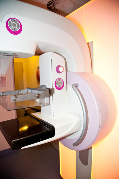 laboratory with mammography machine