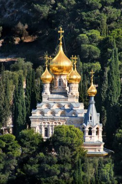 Kilise mary magdalene Kudüs, İsrail.
