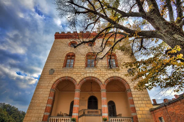 Castle of Barolo. Piedmont, Italy. — Stock Photo, Image