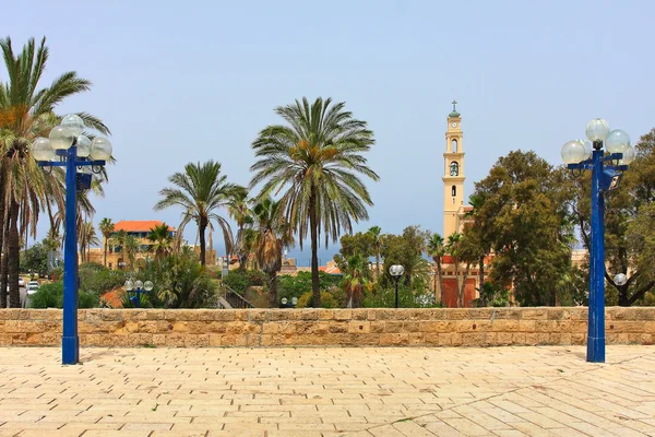 Kostel svatého Petra v yafo, Izrael. — Stock fotografie