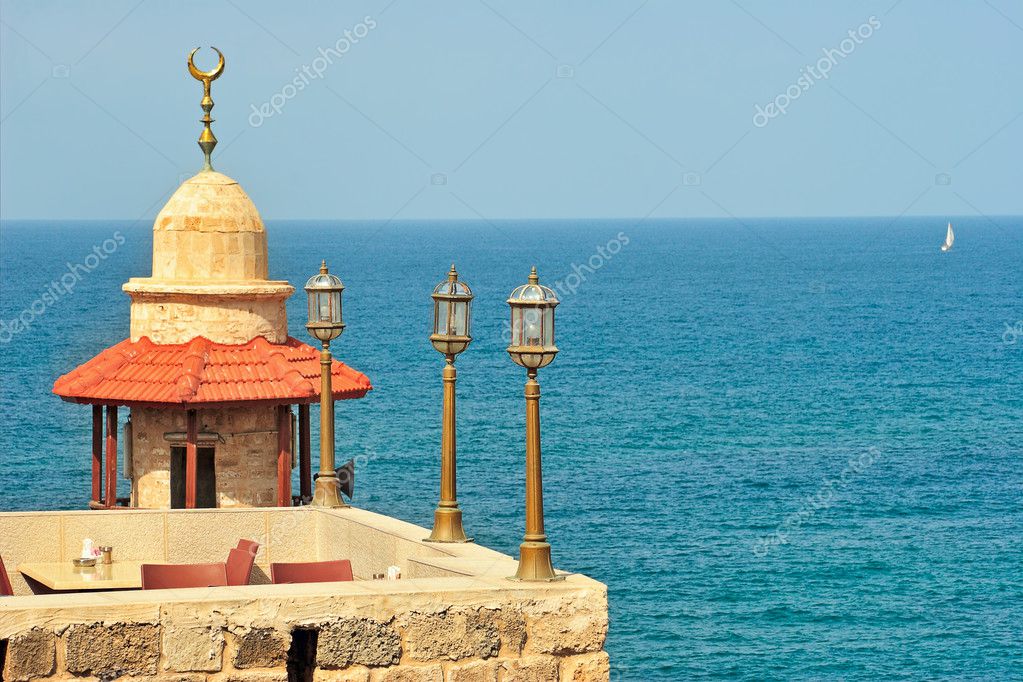 RÃ©sultat de recherche d'images pour "MosquÃ©e sur Plage Ã  Jaffa"