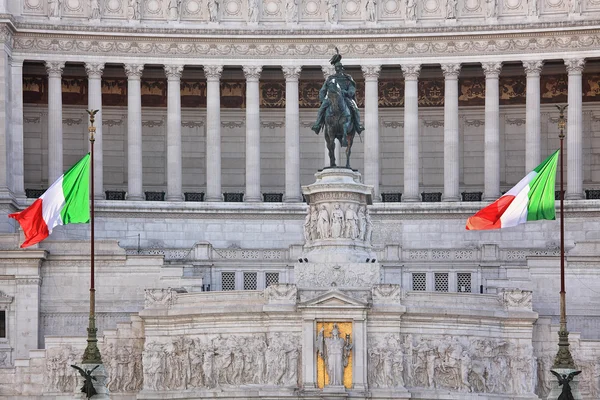 Monumento Victor Emmanuel. Roma, Itália . — Fotografia de Stock