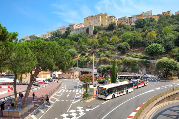 Monte Carlo, monaco kent görünümü. — Stok fotoğraf