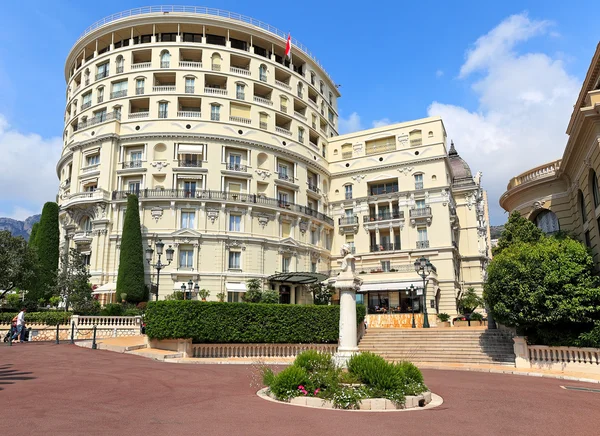 Hotel de paris v monte carlo, Monako pohled. — Stock fotografie