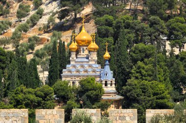 Kilise mary magdalene Kudüs, İsrail.