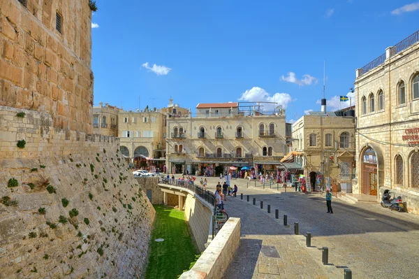 Gamla staden i jerusalem, israel. — Stockfoto