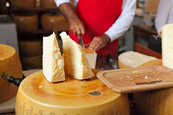 Parmesankäse. — Stockfoto