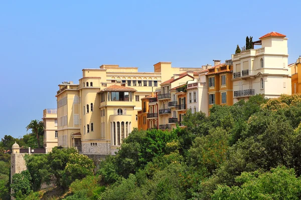 Monaco-Ville edificios residenciales . — Foto de Stock