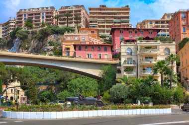 yarış araba heykel monte carlo Merkezi.